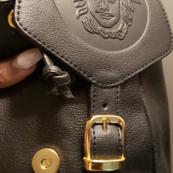 Vintage Leather Versace Medusa mini backpack main image 4